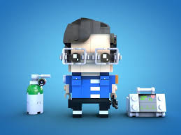 Me As Emt Lego Brickheadz Articles Lego Com For Kids My Lego Lego 3d Kids