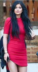 Dress High Low Dresses Red Dress Celebrity Style Kylie Jenner Outfits Hunter Style Fashion Celebrity Dresses