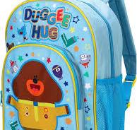 William Lamb Hey Duggee,Zaino da viaggio per bambini per bambini, con tasca  laterale in rete e tasca frontale con cerniera, multicolore, 36.7 cm ...