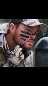 Mens Hunting Face Paint Halloween