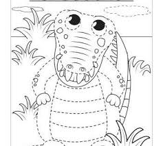 Safari And Jungle Animals Tracing Worksheets Itsybitsyfun Com Zoo Coloring Pages Kids Journal Daycare Themes