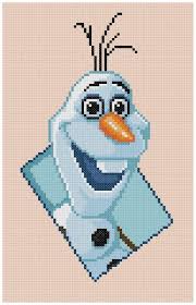 Pdf Cross Stitch Pattern 0038 Olaf Frozen Instant Etsy Stitch Patterns Frozen Cross Stitch Cross Stitch