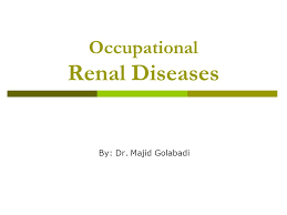 Thilak jayalath senior lecturer in medicine faculty of medicine peradeniya 2. Occupational Renal Diseases Ppt Video Online Download