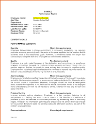 Performance Review Examples Sample Employee Performance By Www Slideshare Net Write Performance Reviews Performance Appraisal Self Evaluation Employee