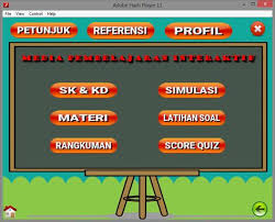 Adobe flash player experiences some issues with both firefox and chrome. Download Template Media Pembelajaran Adobe Flash