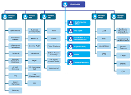 organization structure airports authority of india aai