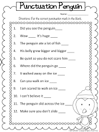 Winter Fun Freebies Punctuation Worksheets Teaching Writing Classroom Writing