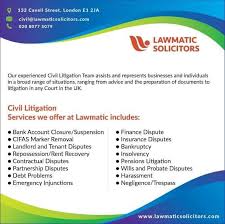 It spins purchases assets along with your money, which will create returns for the bank. Lawmatic Solicitors Home Facebook