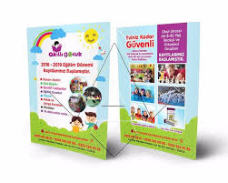 Brosur Tasarim Cocuk Yaz Okulu Ilk Ogretim Dini Egitim Sportif Eg Brosur Brosur Tasarimi Egitim