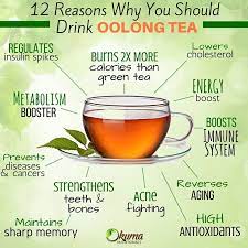 Oolong Tea So Much Better Than Green Tea At Keeping You Healthy And Slim Find Premium Oolong Here Okumanutrit Tea Benefits Oolong Tea Benefits Detox Water