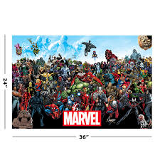 Here is a list of 16 most powerful marvel characters: Marvel Comics Universe Framed Comic Poster All Marvel Characters Size 37 X 25 Orbit Blue Aluminum Frame Walmart Com Walmart Com