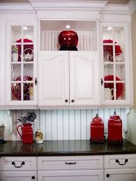 You can add elements of the color with furnishings and décor, or you can paint the walls the color of your choice. Abrka50 Awesome Black Red Kitchen Accessories Today 2020 12 11