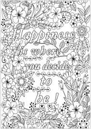Pdf coloring pages for teenage girl. Positive And Inspiring Quotes Coloring Pages For Adults