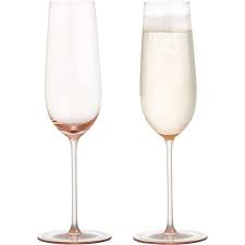 Sears has the best selection of champagne glasses in stock. Cameo Sparkling Pink Wine Glass