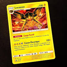 Le Lucanon Promo Des Duopack Sl11 J Aime Beaucoup L Illustration De Cette Carte Pokemon Cartespokemon Pokemonc Carte Pokemon Pokemon Pokemon Soleil Et Lune