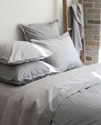 The highest quality duvet covers on the market for all bed sizes. Chambray Grey And Charcoal Fine Linens Light Duvet Beautiful Bedding