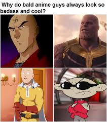 Badass Bald Anime Characters Anime Girls Comparison Parodies Know Your Meme Here are the top 10 strongest bald anime characters! badass bald anime characters anime