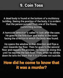 Click to see the correct answer. 11 Murder Riddles For You To Solve