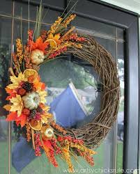 With pinecones, flowers, acorns, burlap and bunting you can create a take a look at these 13 diy fall wreaths brought to you by the blogger community at porch.com for the perfect addition to your front door! 64 Best Diy Fall Wreaths Ideas For Autumn Wreath Crafts