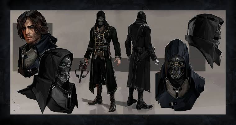 Dishonored Corvo Attano Minecraft Skin