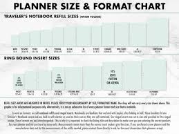 Printed Undated Week On 2 Pages Traveler S Notebook Sizes Are Micro Passport Pocket A6 Personal B6 Slim B6 Standard Wide A5 Composition