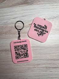 QR Code Keychain