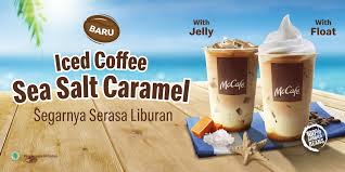 Mcdonald S Indonesia Iced Coffee Sea Salt Caramel