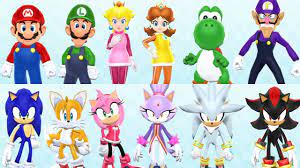 Maybe you would like to learn more about one of these? Mario And Sonic At The Olympic Winter Games All Characters Youtube
