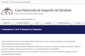Scopul introducerii cardului national de asigurari de sanatate a fost de la bun inceput stabilit pentru a se realiza transparentizarea si eficientizarea utilizarii totodata, acest card serveste ca instrument de confirmare a prestarii tuturor serviciilor din sistem. Sistemul Cardului National De Sanatate A Picat Din Nou Cnas A Primit Trei Oferte Pentru Mentenanta Sistemului Printre Ofertanti Fiind Teamnet Hp Si Siveco Hotnews Mobile