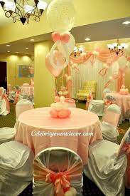 Girl Baby Shower Centerpieces Baby Shower Balloon Decorations Elegant Baby Shower