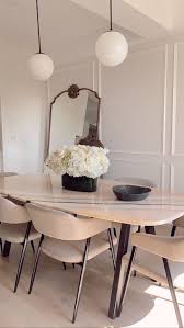 Homcom 3 pcs table stool set dining room bar modern style furniture metal frame. French Parisian Dining Room Interior Design Marble Dining Table Dining Table Marble Marble Dining Dining Room French