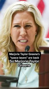 Rep. Marjorie Taylor Greene (R-GA) is back in the news for evoking her  "Jewish space lasers" conspiracy theory that originated in a 2018 Facebook  post she made theorizing that "Jewish space lasers" ...