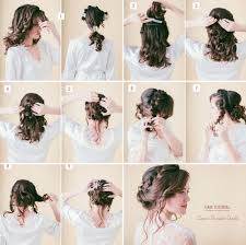 10 coiffures de soireemariagerentree scolaire tuto facile pour les cheveux long mi. 1001 Modeles Feeriques De Coiffure De Mariage Pour Cheveux Longs