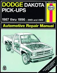 Fuse box of 1999 dakota wiring diagrams. Dodge Dakota Pick Up 1987 1996 Haynes Repair Manual Usa Haynes John 9781563922145 Amazon Com Books