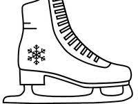 dessin gratuit a imprimer un patin artistique teapot crafts winter art projects education poster design chat coloriage pour enfants
