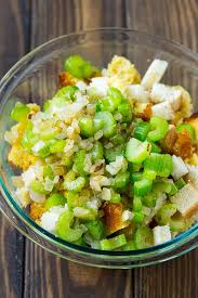 Also chop up the fresh sage. Southern Cornbread Dressing Dinner At The Zoo