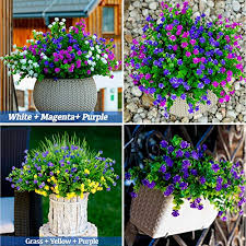 If your grow equipment breaks down halfway. Artificial Flowers Outdoor Plastic Plants 6 Bundles Outside Face Fake Greenery Uv Resistant No Fade Faux Daffodils Fall Shrubs Home Garden Porch Patio Decoration Office Indoor Purple Pricepulse