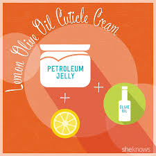 To make a basic cuticle oil, combine lavender, grapefruit, eucalyptus, and peppermint essential oils with olive oil in a glass bottle, then fill the remaining space with coconut oil. 6 Diy Cuticle Creams You Can Make In Under A Minute Sheknows