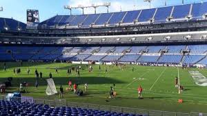 m t bank stadium section 123 home of baltimore ravens