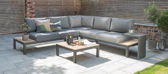 Elba Corner Set Garden Furniture Kettler Official Site Modern Design 8 In 2020 Corner Garden Seating Aluminum Patio Furniture Corner Garden Furniture