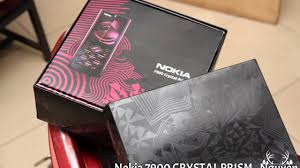 Nokia 7900 CRYSTAL PRISM - YouTube