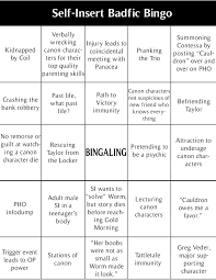Meta Si Badfic Bingo Wormfanfic Looking to spice up your supernatural here we love all the villains from supernatural and want to give them more love, so without further. meta si badfic bingo wormfanfic