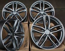 20 Gmf New Rs6 Style Alloy Wheels Fits Audi A6 Saloon 2011 Alloy Wheel Audi Audi Rims