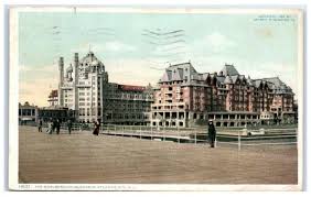 In 1900, josiah white iii bought a parcel of land between ohio avenue and park place on the boardwalk. 1908 The Marlborough Blenheim Hotel Atlantic City Nj Postcard Hippostcard