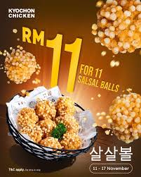 🍗双十一限定香脆来袭！KyoChon 带你用RM11 吃出幸福感！🎉 今年11.11，KyoChon 用一份超“炸”惊喜点燃味蕾——只需RM11，就能享用