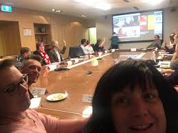 Unite London & Eastern at Basildon Pride today with members of our UNITE  L&E RLGBT+ Committee (Marcio and Mike), Chair of our UNITE community Essex  branch (Elaine) and UNITE industrial representative from