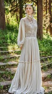 Long Bishop Sleeve Wedding Dress Costarellos Spring 2019 Wedding Dresses With Images Nyfika Royxa Moda