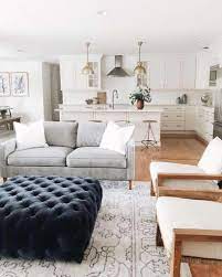 Diamond Cascadia Blue Ottoman Farm House Living Room Living Room Bench Living Room Designs