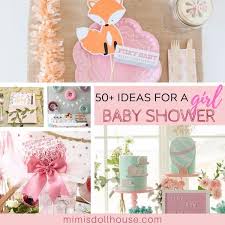 Muslin swaddle blankets are possibly the most versatile baby essentials ever invented, making them some of the best baby shower gift ideas around. 50 Girl Baby Shower Ideas Mimi S Dollhouse
