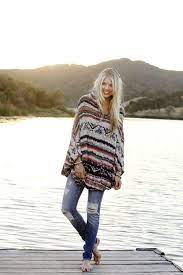 Image Result For Winter Boho Boho Winter Outfits How To Wear Poncho Boho Outfits